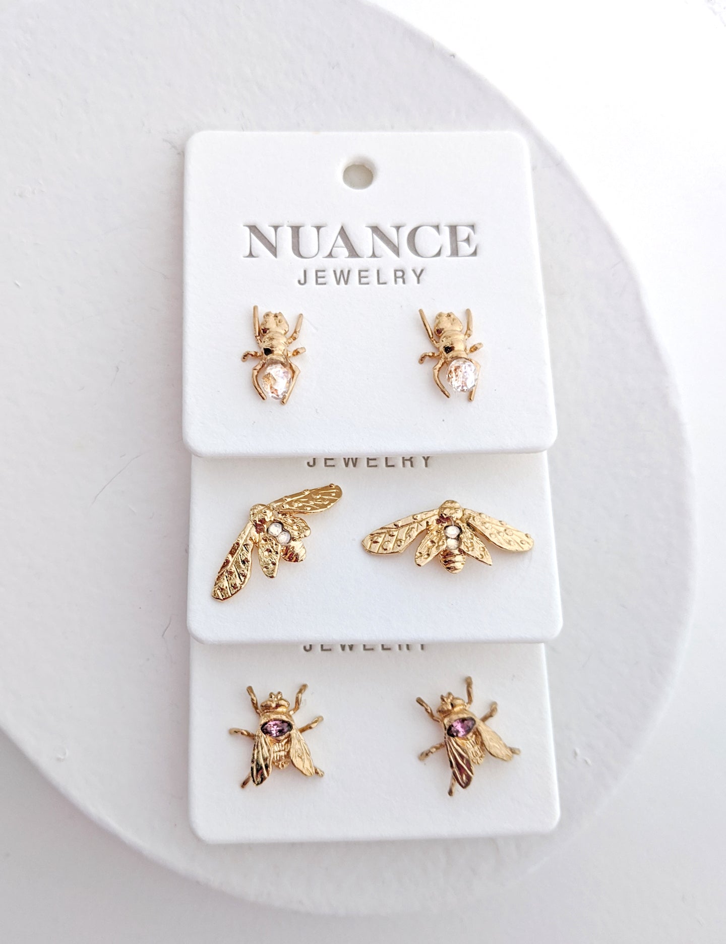 Bug Post Earrings