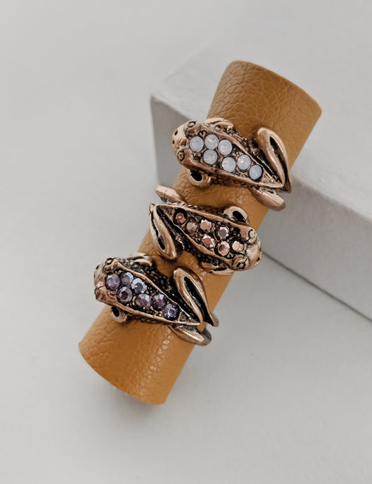 Frog Ring | Bronze