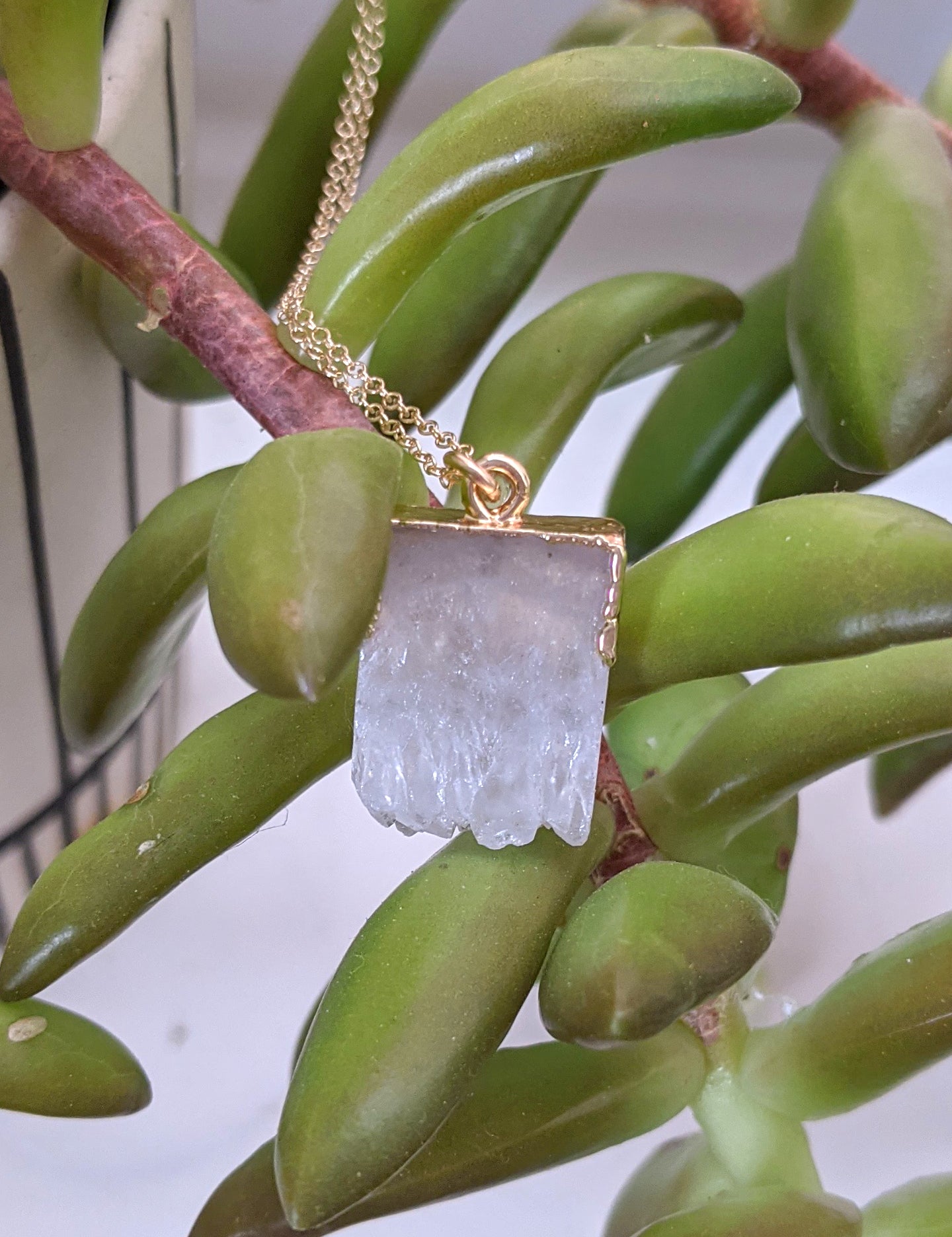 Geode Slab Necklace