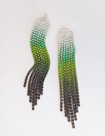 Ombre Fringe Earrings