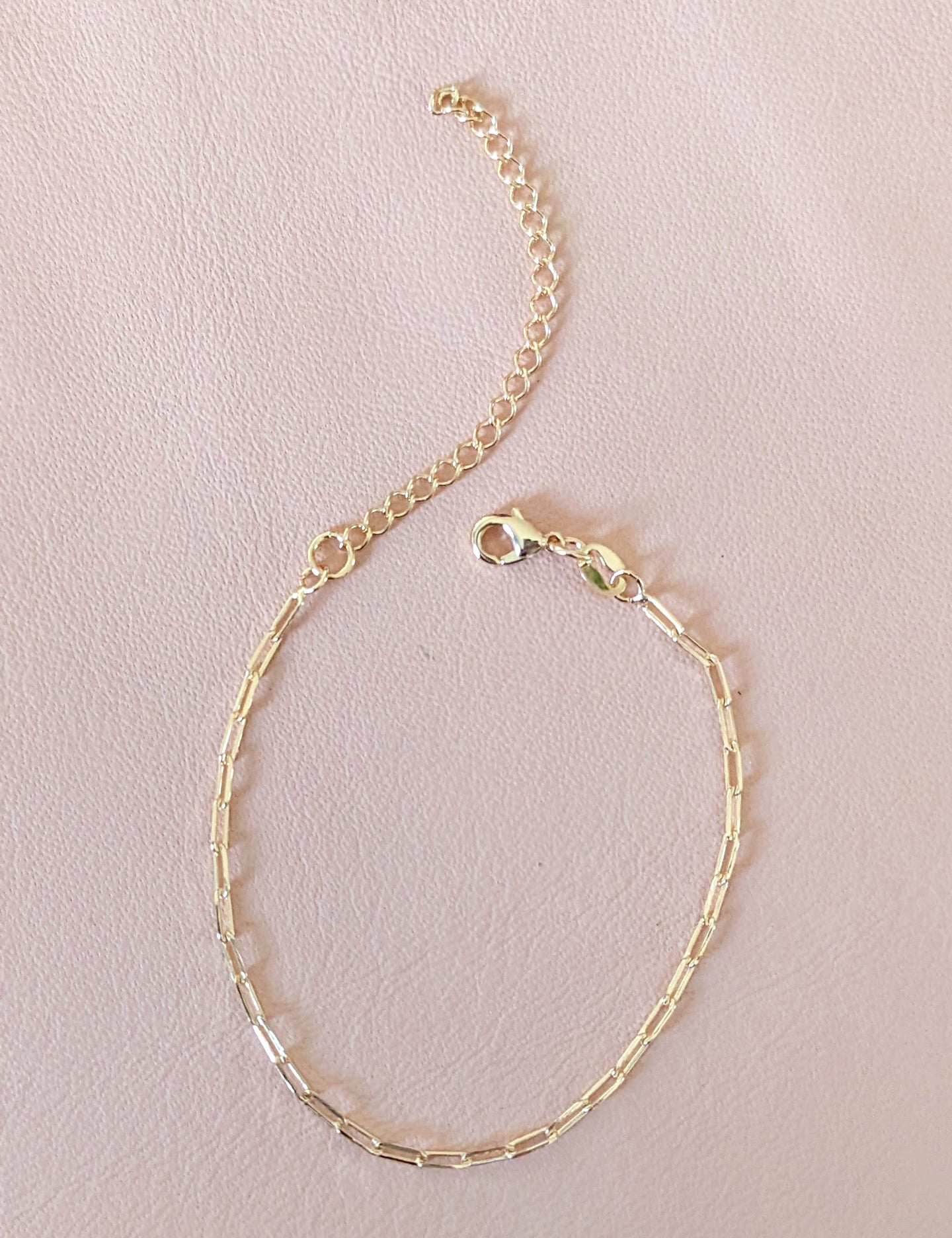 Paperclip Chain Bracelet