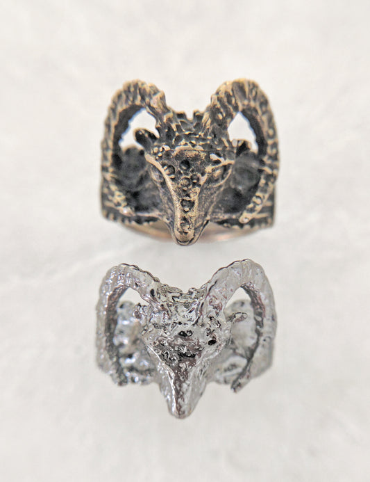 Horned Ram Ring